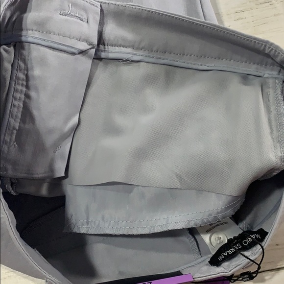 Mario Serrani Slim Fit Gray Crop Work Pants Sz. 4 - Picture 10 of 11